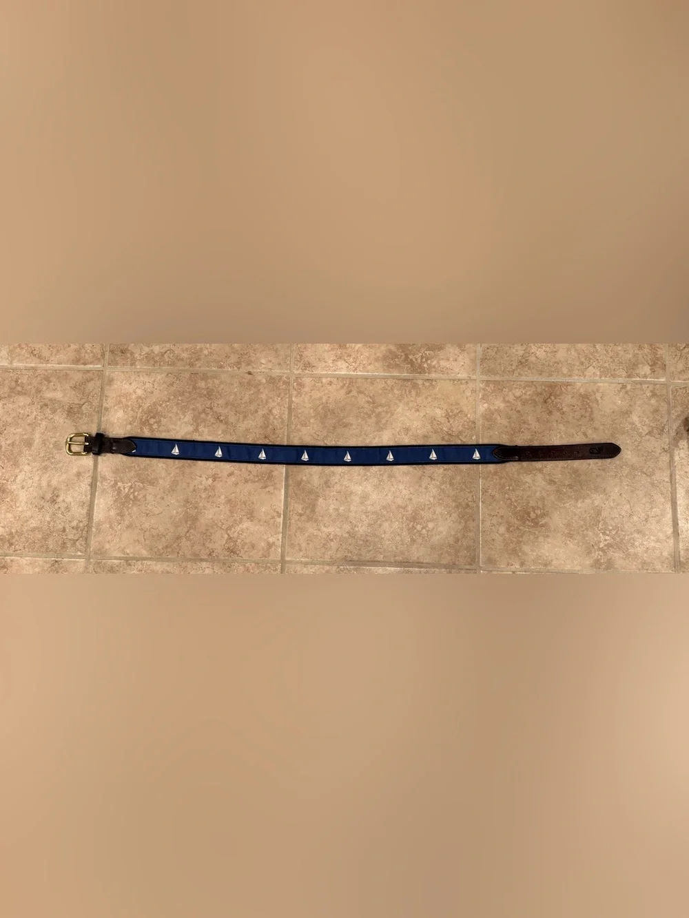 Vineyard vines, sailboat ribbon belt size 30 - Picture 2 of 10